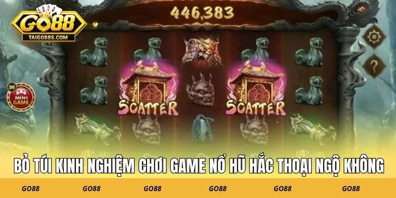 Bỏ túi kinh nghiệm chơi game nổ hũ hắc thoại ngộ không
